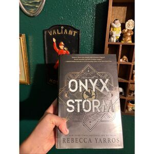 ONYX STORM Book Deluxe Limited Edition Hardcover Rebecca Yarros